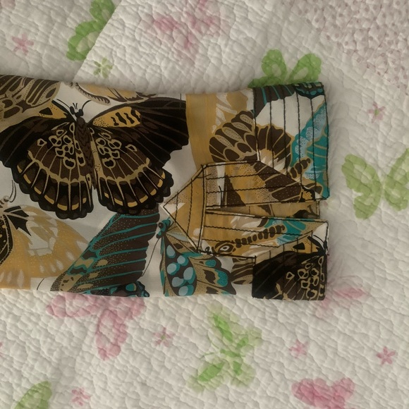 Tory Burch Aquatic Mariposa Silk Tunic NWT - Picture 4 of 4